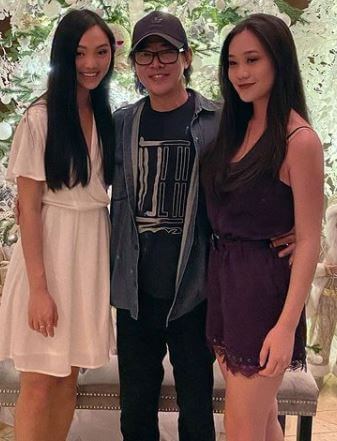 Taimi Li father Jet Li and sisters.